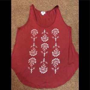 Adorable floral tank